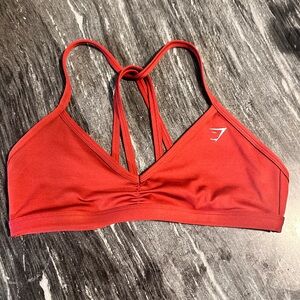 BRAND NEW Gymshark Minimal Sports Bra Spiced Red Size Medium